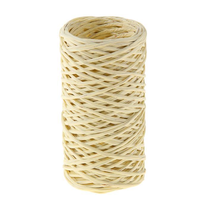 Шпагат декоративный, цвет светло-жёлтый — PalitraMastera