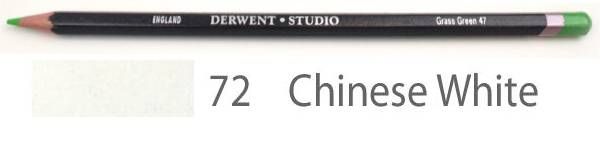 Профессиональный цветной карандаш Studio, шестигранный корпус 6,9 мм, грифель - 3,4 мм, цвет -  72 китайский белый фото 1 — PalitraMastera