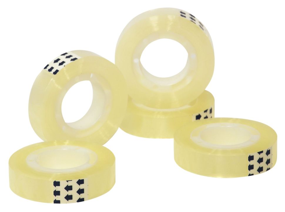 Клейк. лента канцелярская LITE 12 мм 33 м прозрачная фото 1 — PalitraMastera