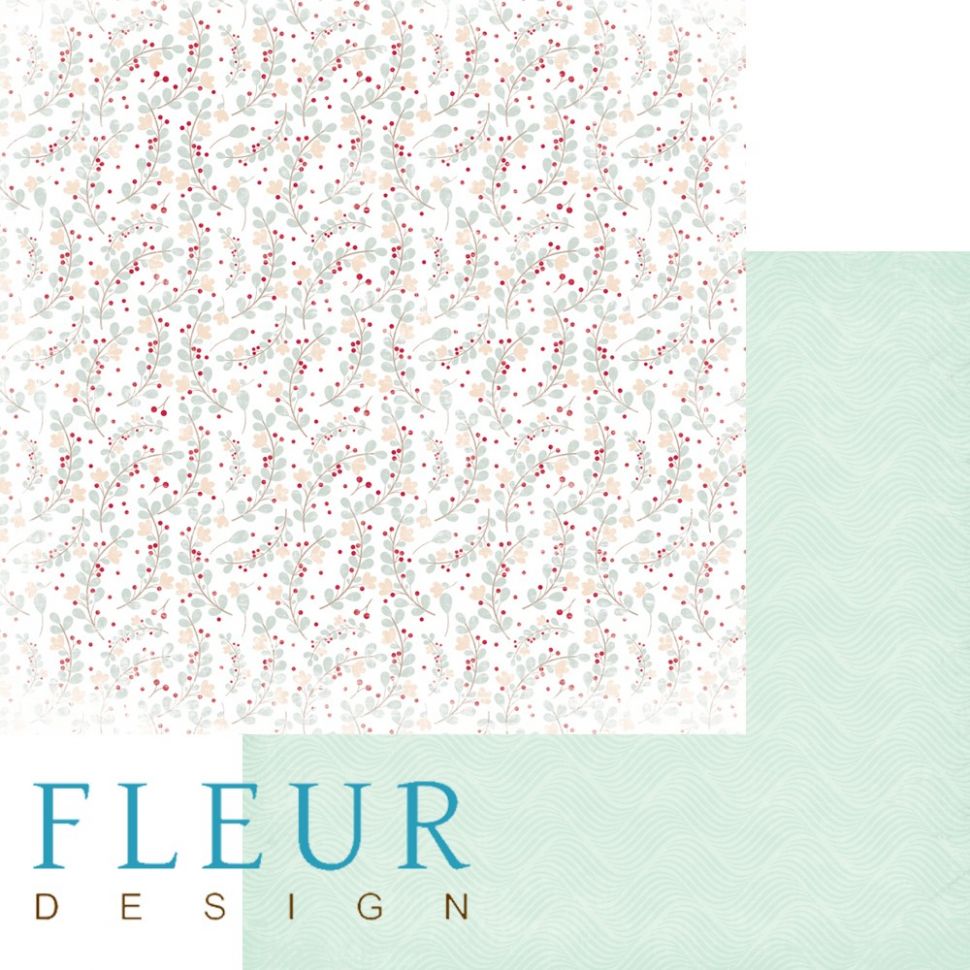 Лист бумаги для скрапбукинга "Утро", коллекция "Наша свадьба", 30х30, плотность 190 гр, 10 листов в упаковке FD1003709 фото 1 &mdash; PalitraMastera