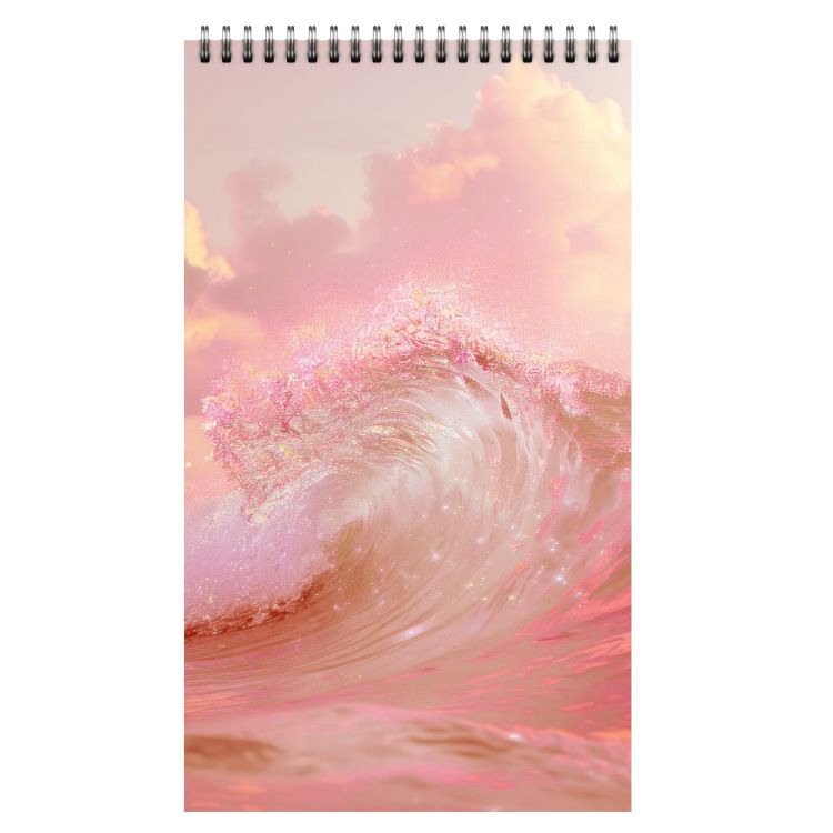 Блокнот А7, 40 л. кл. на гребне Schoolformat БЛЕСТКИ мел. карт., спл. Уф-лак &mdash; PalitraMastera