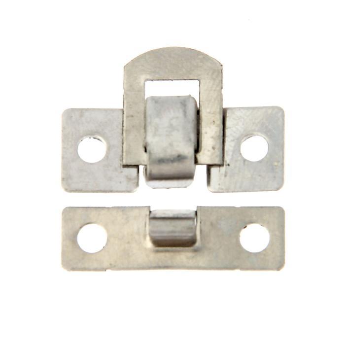 Замок металл для шкатулки &quot;Стандарт с прямыми углами&quot; набор 5 шт 2,8х2 см   1364555 — PalitraMastera