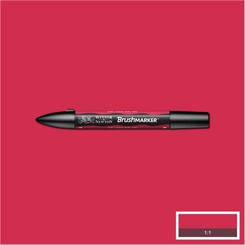 Winsor&Newton Маркер художественный Brush, рубиновый фото 1 &mdash; PalitraMastera