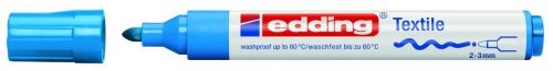 Маркер для текстиля TI-SHIRT голубой 2-3мм фото 1 &mdash; PalitraMastera