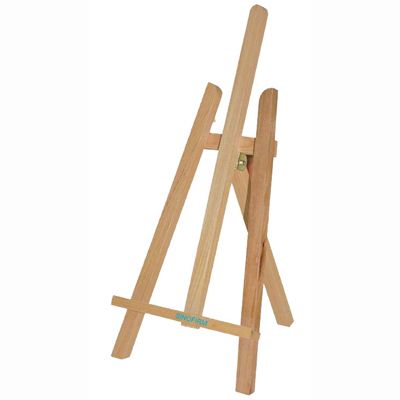 Мольберт настольный 03, деревянный (вяз) SFE0052, размер 19х18х41 см--- фото 1 &mdash; PalitraMastera