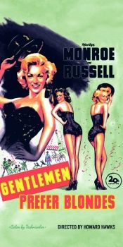 Салфетки бумажные для декупажа, 33х33 см, &quot;Мэрилин Монро - Джентльмены предпочитают блондинок&quot;, упаковка 16 шт. — PalitraMastera