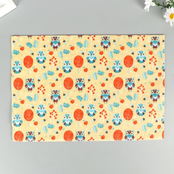 Фетр декоративный &quot;Времена года. Осень&quot; 1 мм, 21х29,7 см (5 шт) 5094095 — PalitraMastera