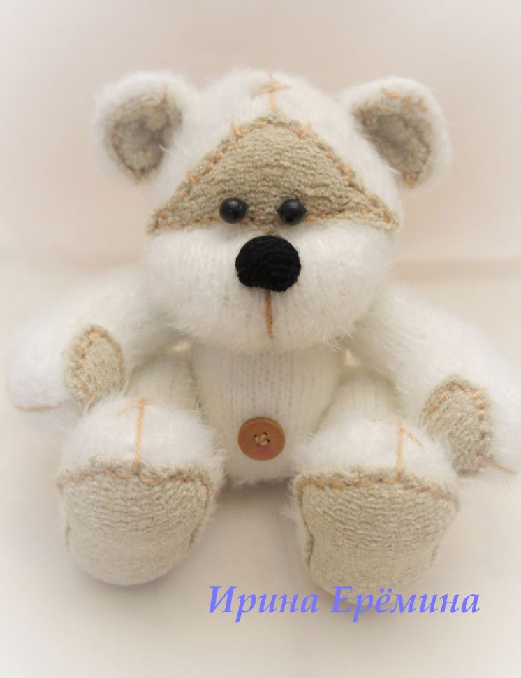 Белый Тедди фото 1 — PalitraMastera