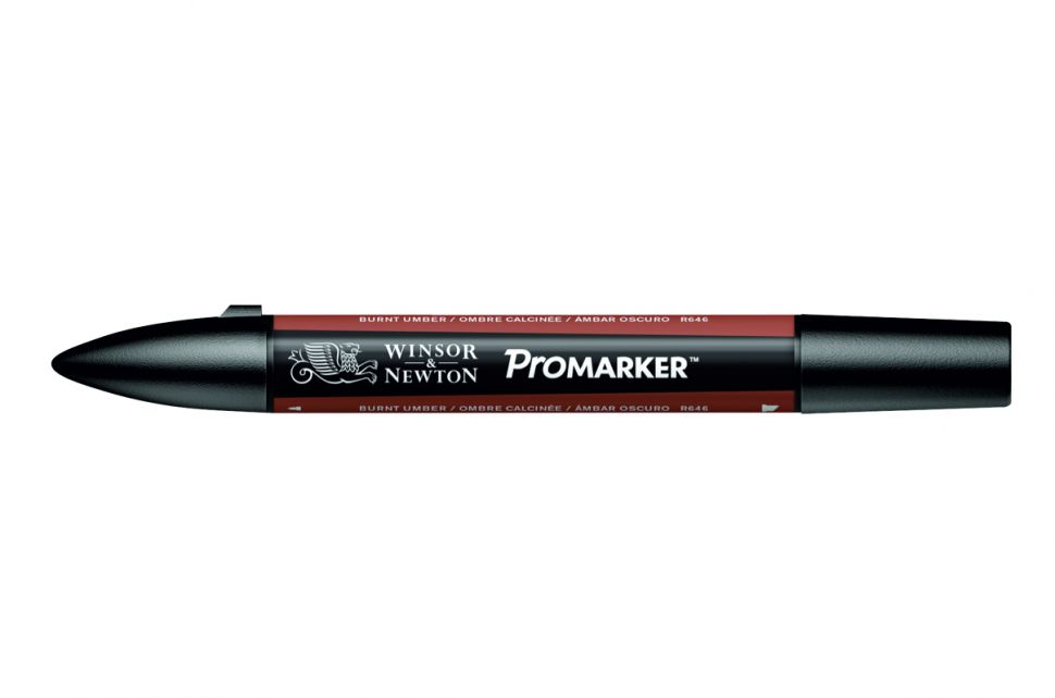 Winsor&Newton Маркер художественный Pro, умбра жженая фото 1 — PalitraMastera
