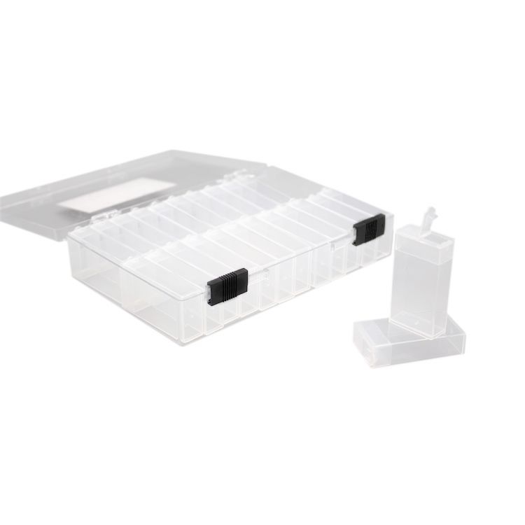 Контейнер для бисера, 24 бокса с закрывающ.защелками Hobby&amp;Pro,21836 — PalitraMastera