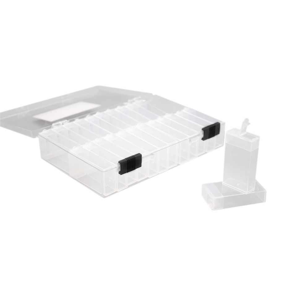 Контейнер для бисера, 24 бокса с закрывающ.защелками Hobby&Pro,21836 фото 1 — PalitraMastera