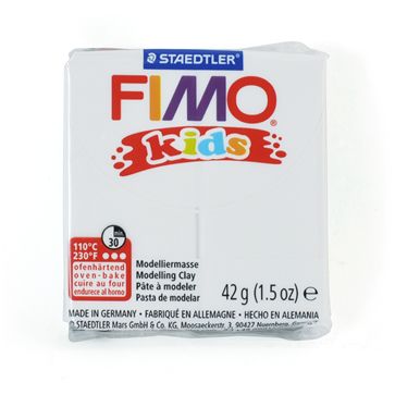 Глина полимерная FIMO, 42гр, цв.: белый — PalitraMastera