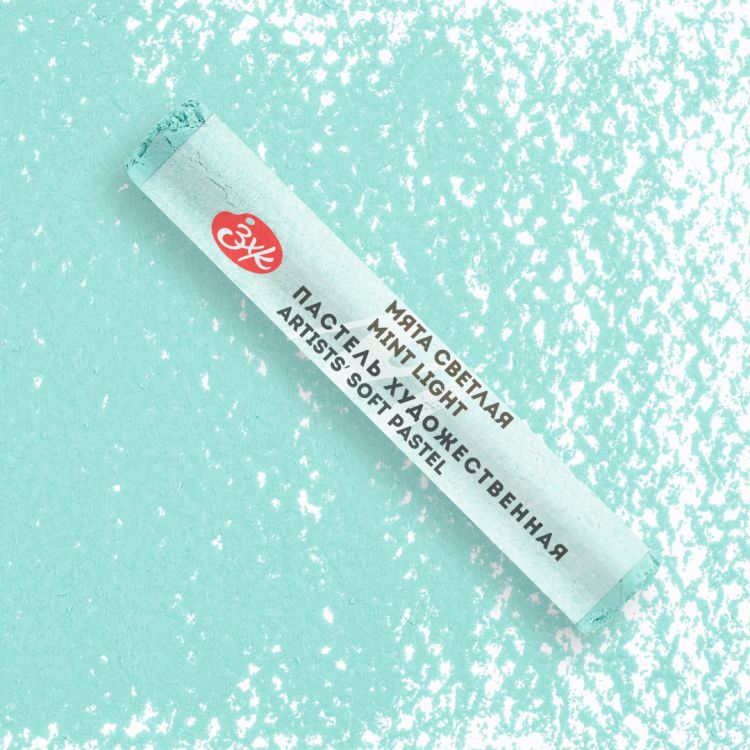 Мастер-Класс художественная пастель Мята светлая — PalitraMastera