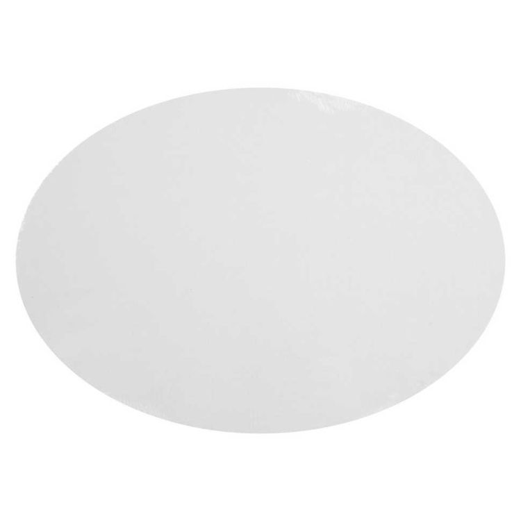 Холст на картоне &quot;Сонет&quot;, овальный, 25х35 см, 280 г/м2, 100% хлопок, акриловый грунт, среднее зерно, упакован в пленку — PalitraMastera