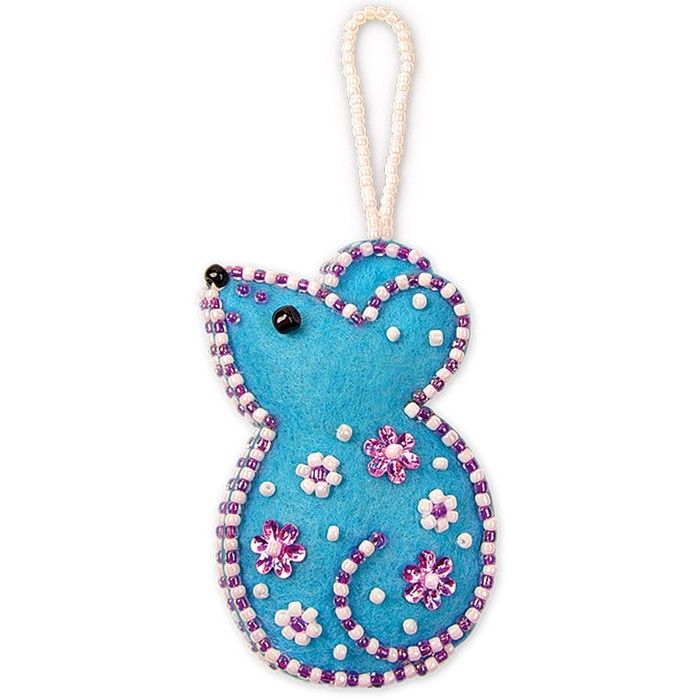 Набор для изготовления игрушки-патча &quot;Милая мышка&quot; АФ 10-100 9628990 — PalitraMastera