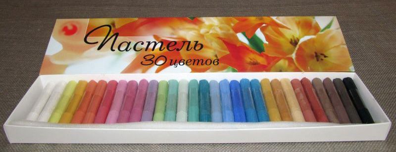 Пастели в картонных каробках 30 шт. /Подольск--- фото 1 &mdash; PalitraMastera