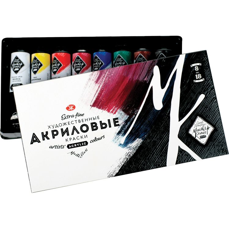 Мастер-Класс Набор акрил  8*18 мл — PalitraMastera