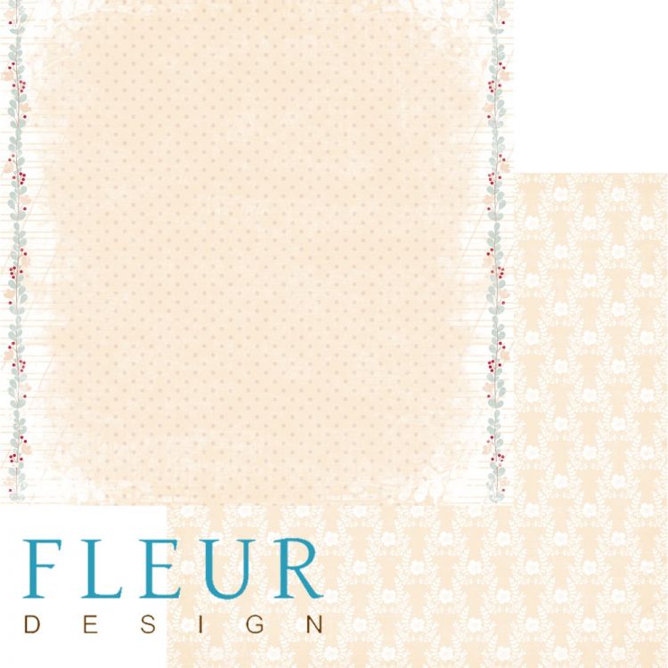 Лист бумаги для скрапбукинга &quot;Чистота&quot;, коллекция &quot;Наша свадьба&quot;, 30х30, плотность 190 гр, 10 листов в упаковке FD1003701 — PalitraMastera