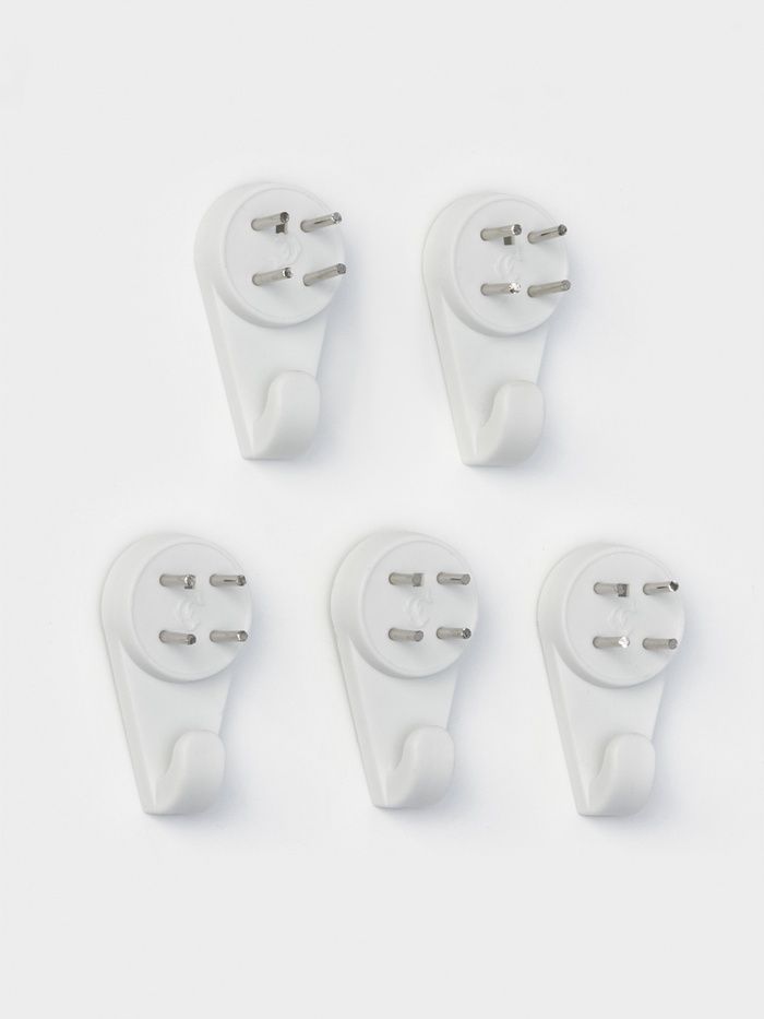 Крепление для картины большой ЗАО Пластик, белое 5 шт. фото 1 — PalitraMastera