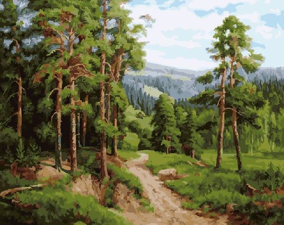 Картина по номерам GX 21295 Подборье 40*50 фото 1 &mdash; PalitraMastera