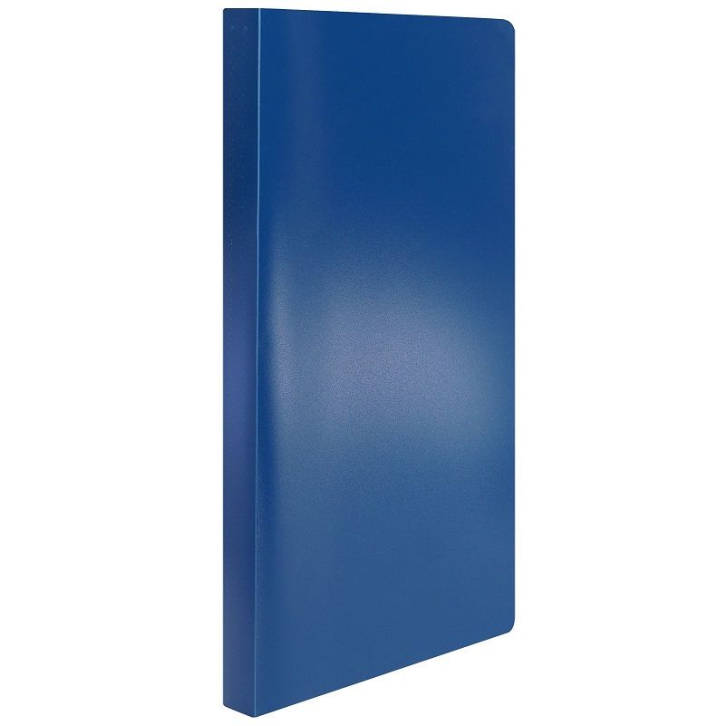 Папка с файлами LITE А4 60 файлов синий пластик 500 мкм фото 1 &mdash; PalitraMastera