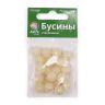 1301132 Бусины стеклянные 'Нефритовое кракле' 10мм, упак/20шт., Astra&Craft (3 кремовый) фото 3 &mdash; PalitraMastera