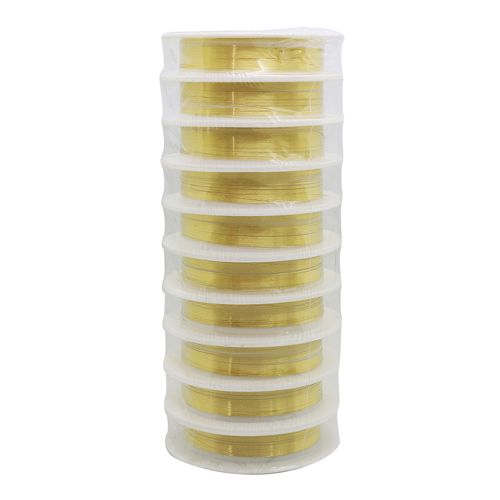 Проволока медная 0,2мм*10м (золото) — PalitraMastera