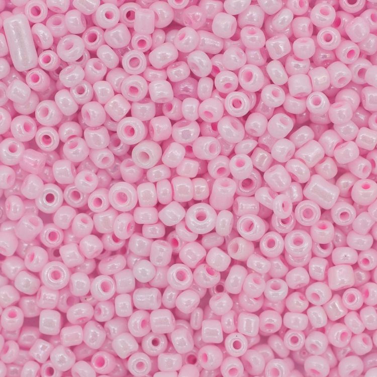 Бисер Астра 11/0, 20г (966 (55) св.розовый/непрозрачный) — PalitraMastera