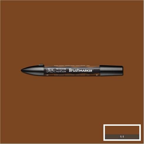 Winsor&Newton Маркер художественный Brush, сиена жженая фото 1 — PalitraMastera
