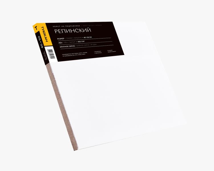 40х50 холст грунтованный репинский — PalitraMastera