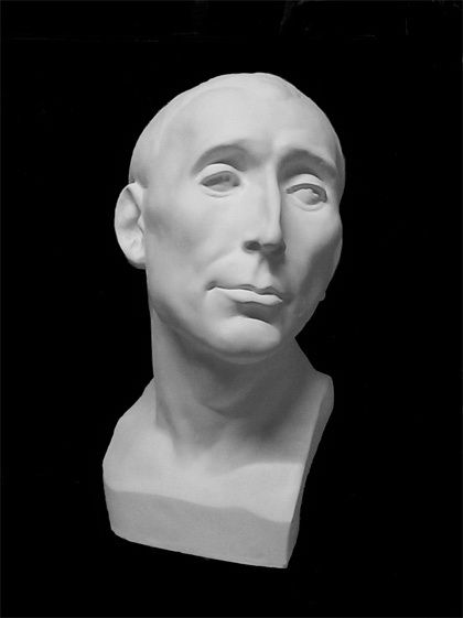 Николло да Удзано бюст, гипс (арт.10-120)--- фото 1 — PalitraMastera