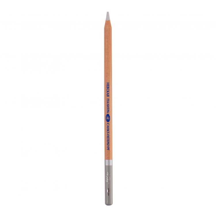 Белые ночи Карандаш акварельный №80, пепельно-серый 1 шт — PalitraMastera