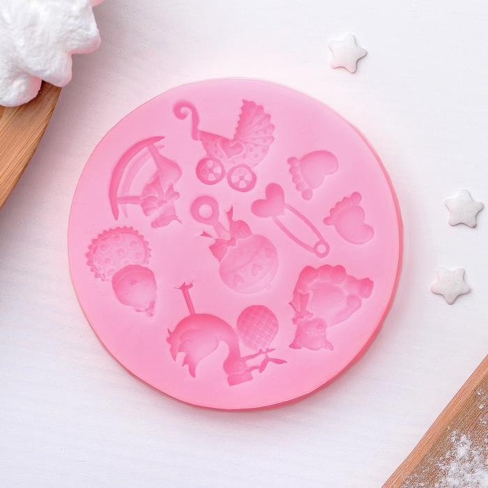 Молд 8х1 см &quot;Для новорожденного&quot;---- — PalitraMastera