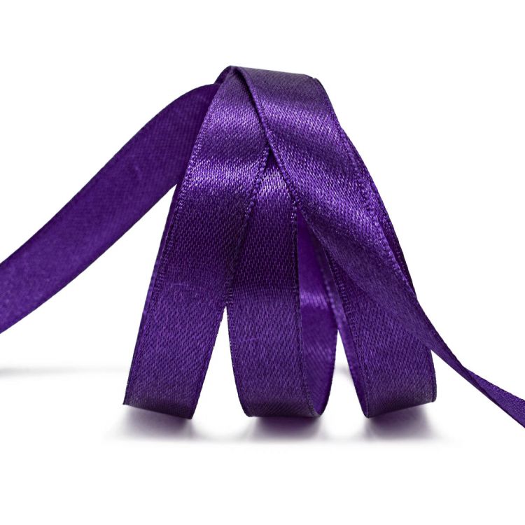 Лента атласная 1,2см*22,86м (171 т. фиолетовый) — PalitraMastera