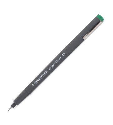 Линер STAEDTLER &quot;Pigment liner 308&quot; 0,5 мм, зеленый — PalitraMastera