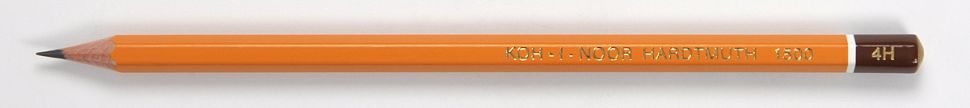 Карандаш ч/граф. 4Н /Koh-I-Noor 1500 фото 1 — PalitraMastera