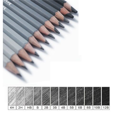 Чернографитовый карандаш (6Н), арт. 80506-6Н — PalitraMastera