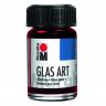 Витражный лак GlasArt, 15 мл, алый, Marabu фото 2 &mdash; PalitraMastera