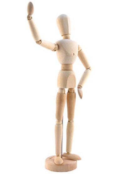 Манекен человека 20 см, мужской — PalitraMastera