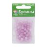 1301131 Бусины стеклянные 'Нефритовое кракле' 6мм, упак/59шт., Astra&Craft (6 лиловый) фото 4 &mdash; PalitraMastera