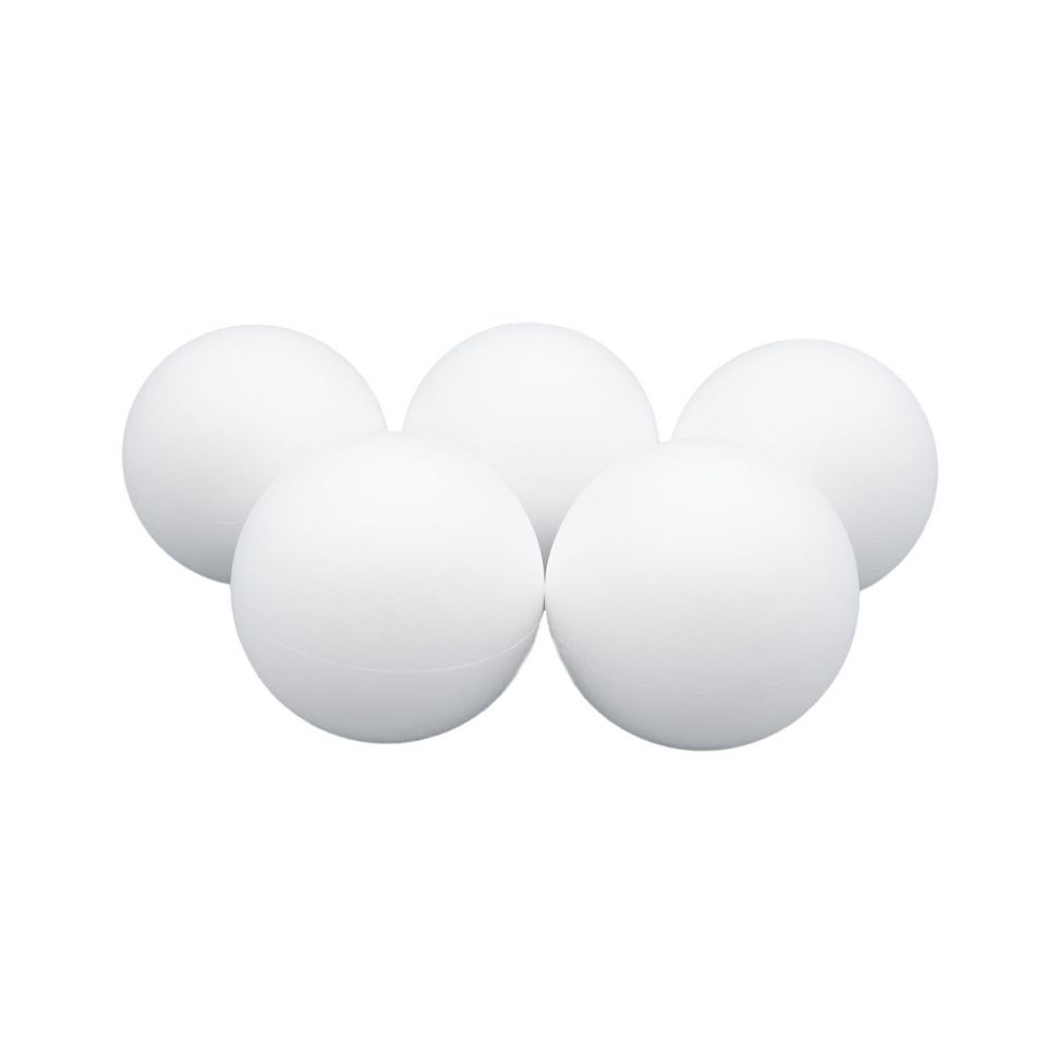 Заготовка для декорирования из пенопласта 'Шар', d 9см фото 1 — PalitraMastera