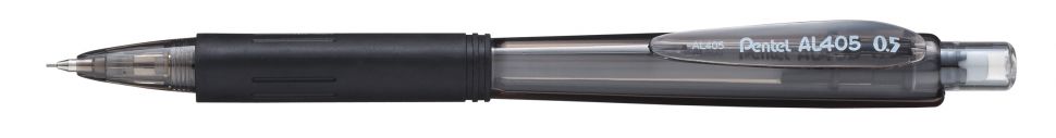 Карандаш автоматический, металлич. цанга, трехгранный корпус, резиновый грип, черный корпус, 0,5 мм фото 1 &mdash; PalitraMastera