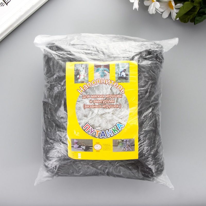 Наполнитель для вязаных игрушек "Путанка" 100% полипропилен 200гр МИКС 3418818 фото 1 — PalitraMastera