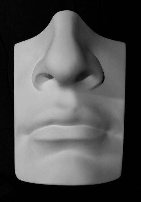 Нос с губами Давида, гипс (арт.20-205) фото 1 — PalitraMastera