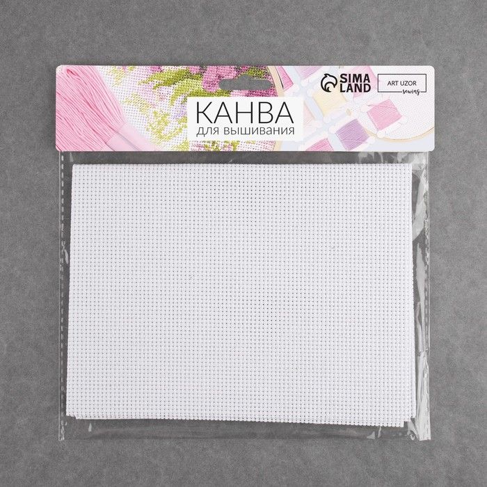 Канва для вышивания №11, 30 * 40 см, цвет белый (крупн.) — PalitraMastera