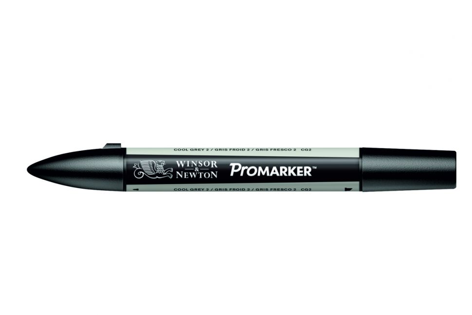 Winsor&Newton Маркер художественный Pro, холодный серый 2 фото 1 — PalitraMastera
