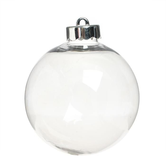 Заготовка - подвеска «Шар со съёмной пуцкой», диаметр: 10 см фото 1 — PalitraMastera