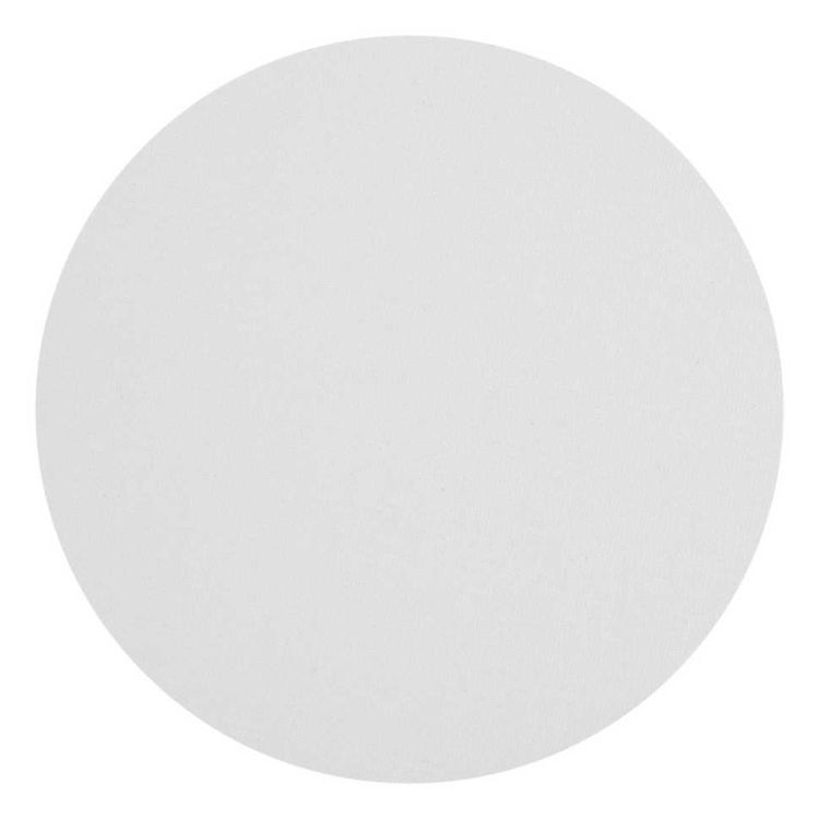 Холст на картоне &quot;Сонет&quot;, круглый, диаметр 18 см, 280 г/м2, 100% хлопок, акриловый грунт, среднее зерно, упакован в пленку — PalitraMastera