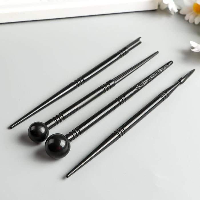 Инструменты для придания формы фоамирану (набор 4 шт) 16,5 см 2291553 — PalitraMastera