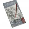 CLEOS высокохуд.графитовые карандаши, 12 мягкостей в металл.коробке (2H,F,HB - 9B) фото 1 — PalitraMastera